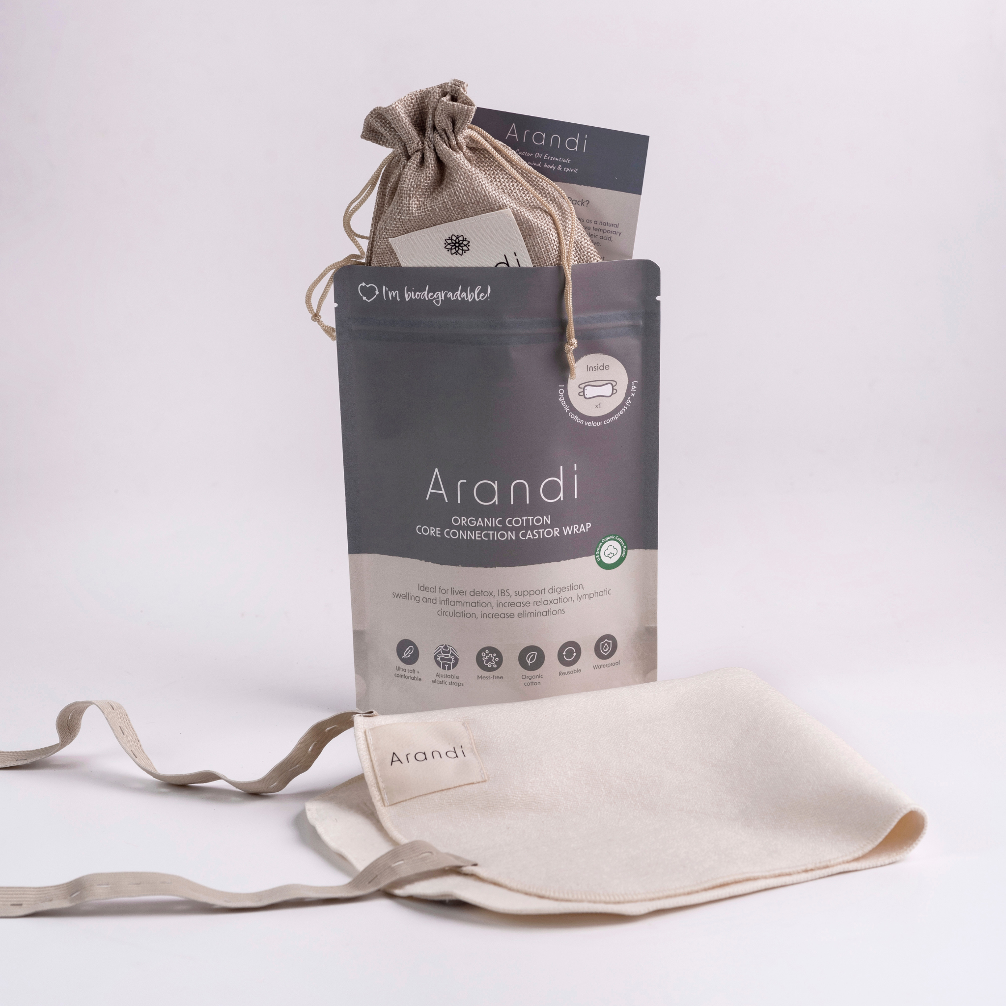 Organic Cotton "Core Connection" Wrap
