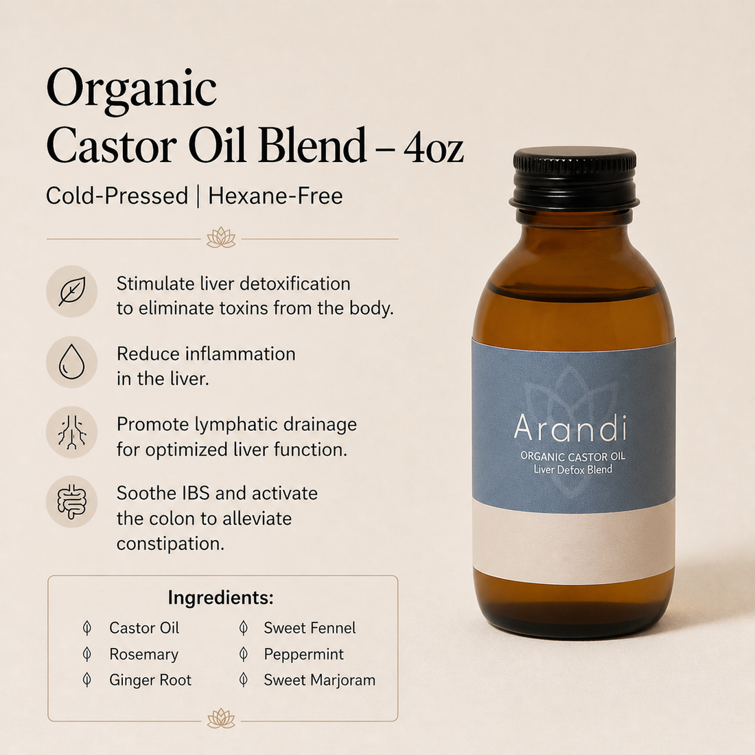 Liver Detox Castor Blend